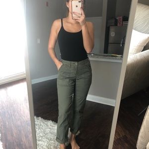 Francesca Army Green Pants